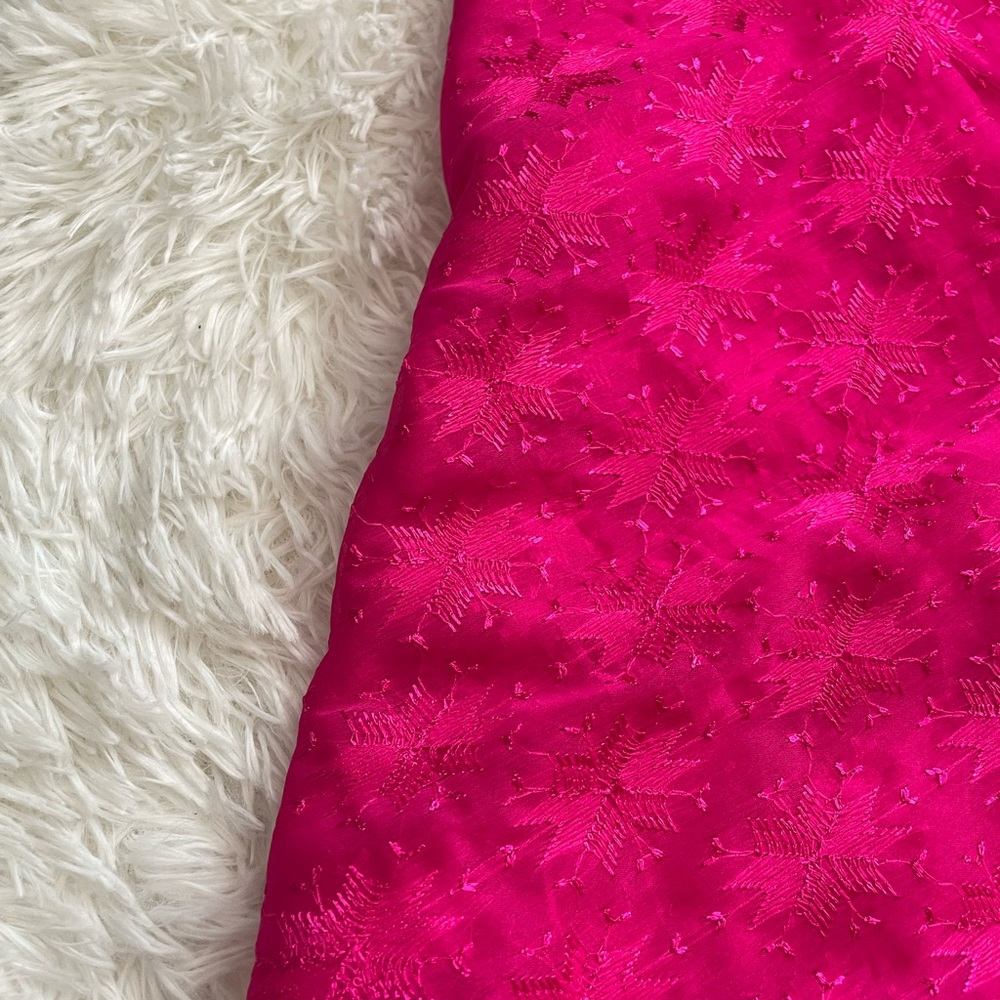 Pink Duppata / Phulkari / Scarf